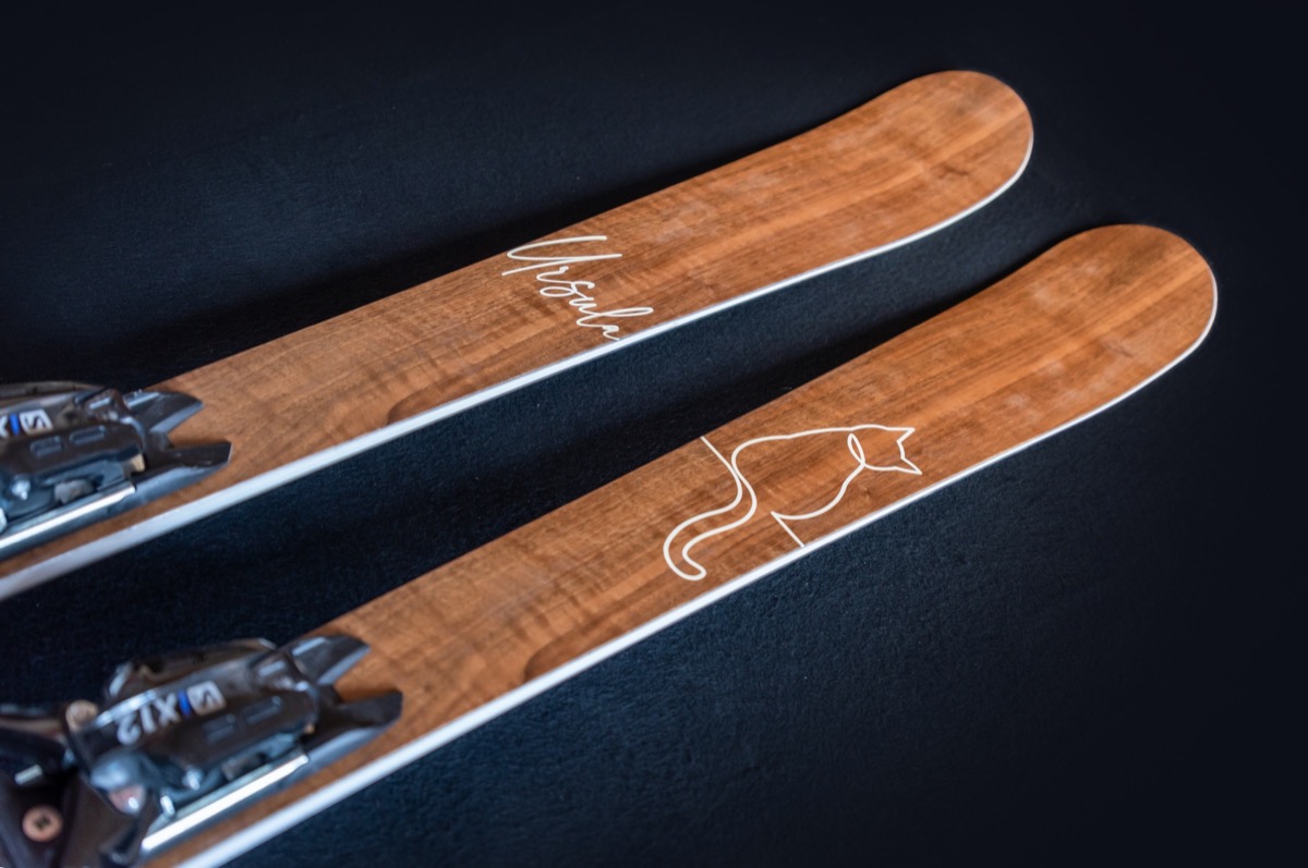 Skidesign in Holz aus der Skimanufaktur